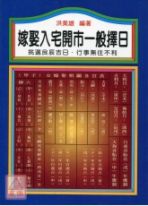 嫁娶入宅開市一般擇日