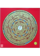 日星堂羅盤6寸2分(綜合)電木附水平