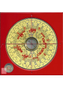 日星堂羅盤3寸4分(綜合)電木附水平